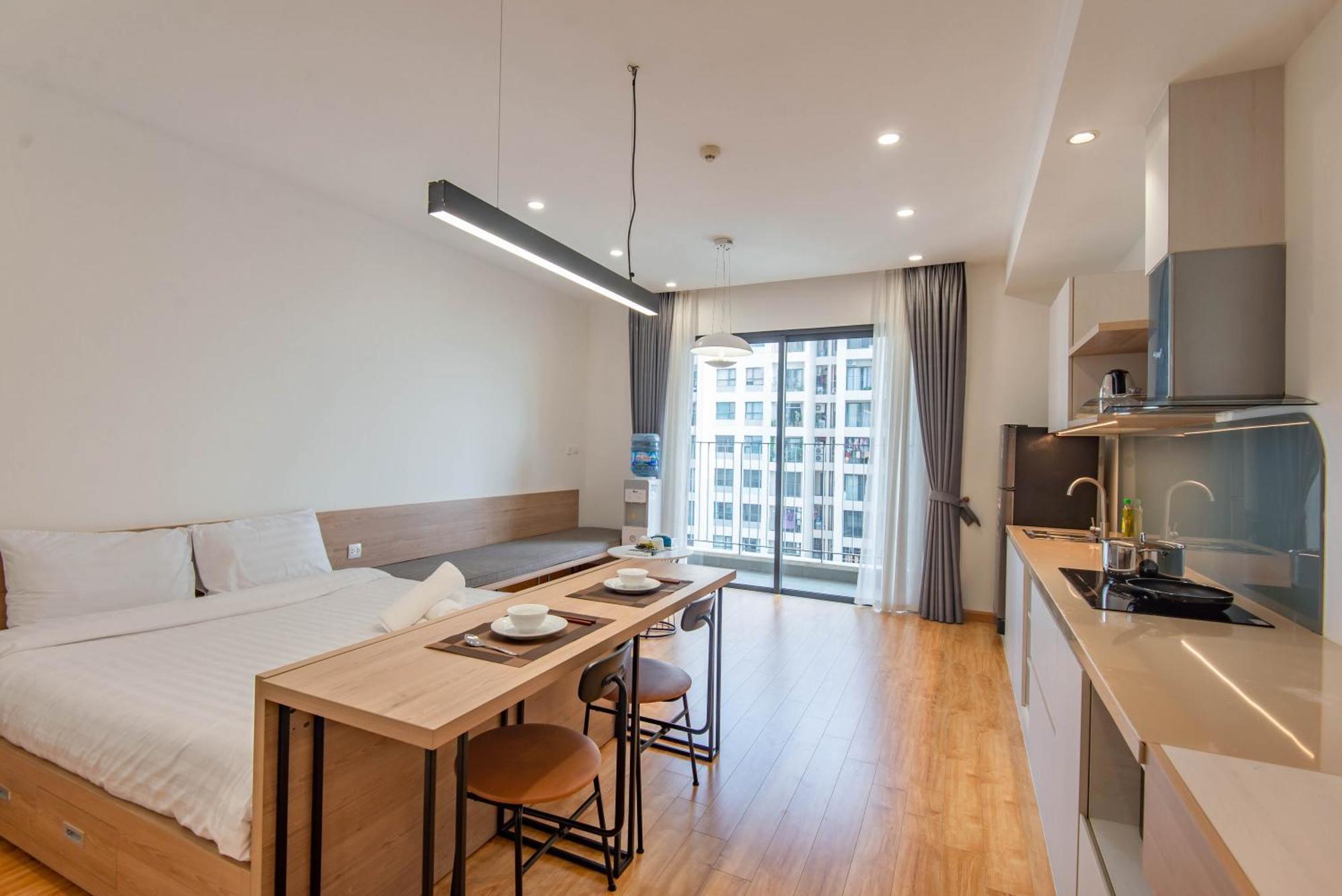 22Housing Vinhomes D'Capitale Hotel & Residence Hanoj Exteriér fotografie